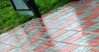 Профессиональная укладка цементной тротуарной плитки в Дагестанских Огнях в октябре