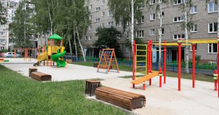 Благоустройство детской площадки во дворе от 1961 руб. в Дагестанских Огнях
