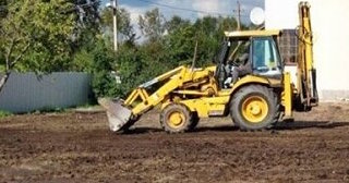 Выравнивание рельефа в Дагестанских Огнях в октябре